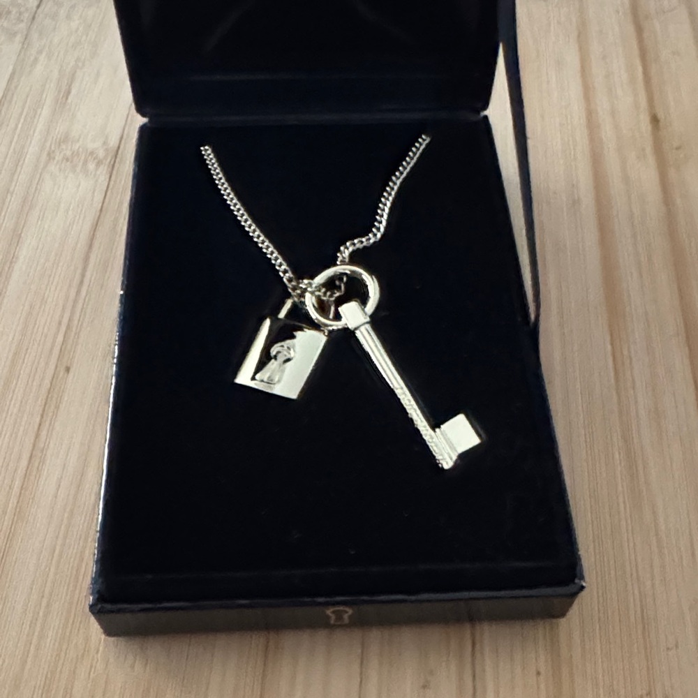 Victoria's Secret Gold Key Necklace
